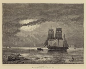 Mondlicht von Clarkson Frederick Stanfield